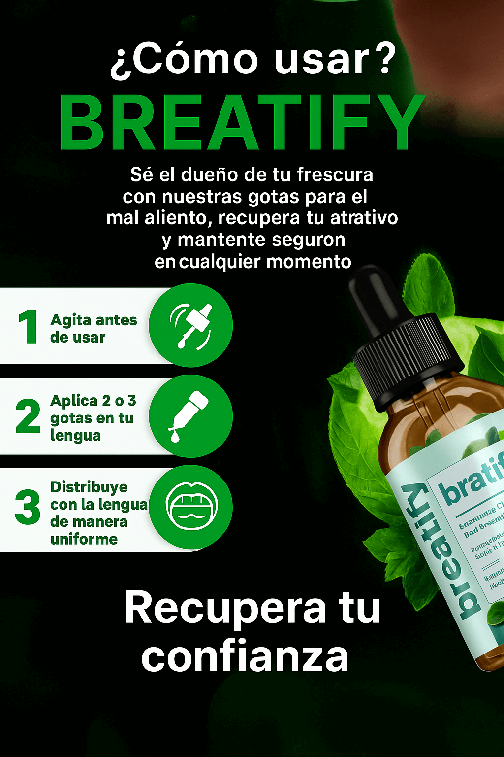 BREATIFY ™: GOTAS CONTRA EL MAL ALIENTO