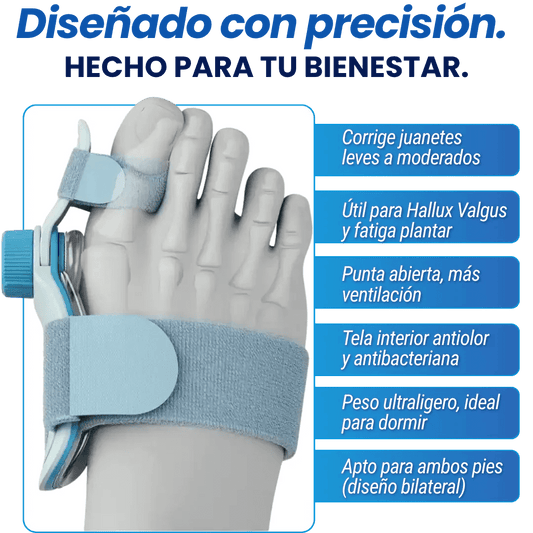 FERULA HALLUX 360- CORRIGE TUS PIES , CORRIGE TU VIDA