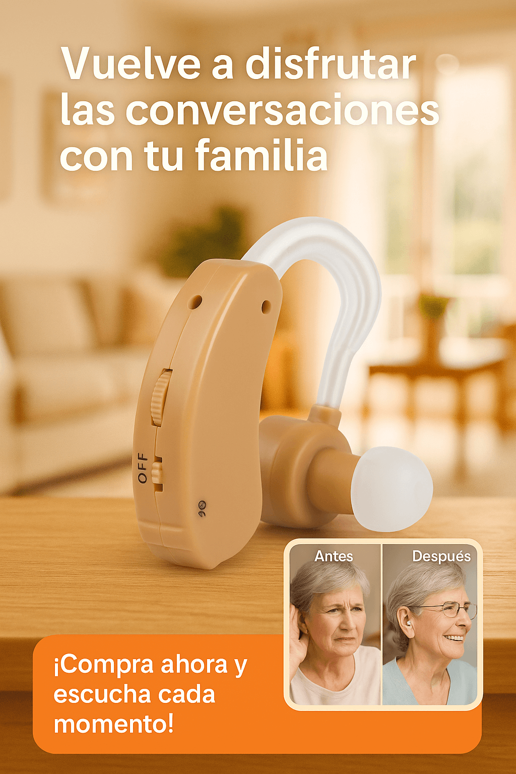 Audifonos Ortopedicos ProGT - Tecnologia avanzada que cambiara tu vida