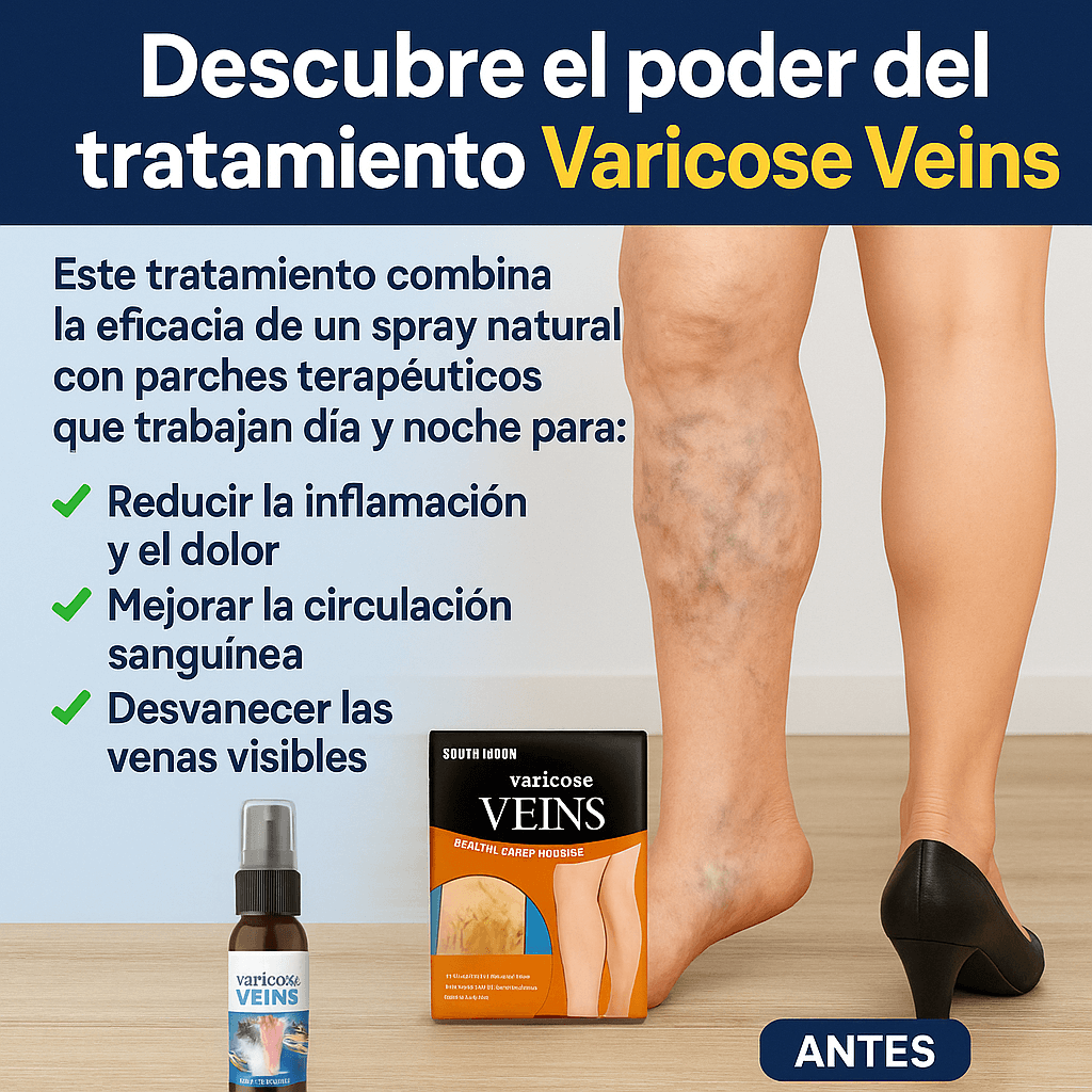 KIT VARICES SPRAY + 12 PARCH