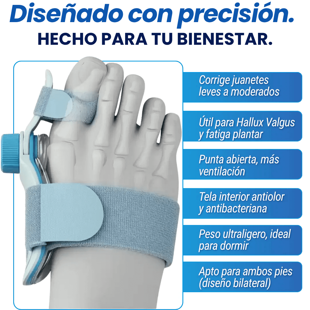 FERULA HALLUX 360- CORRIGE TUS PIES , CORRIGE TU VIDA