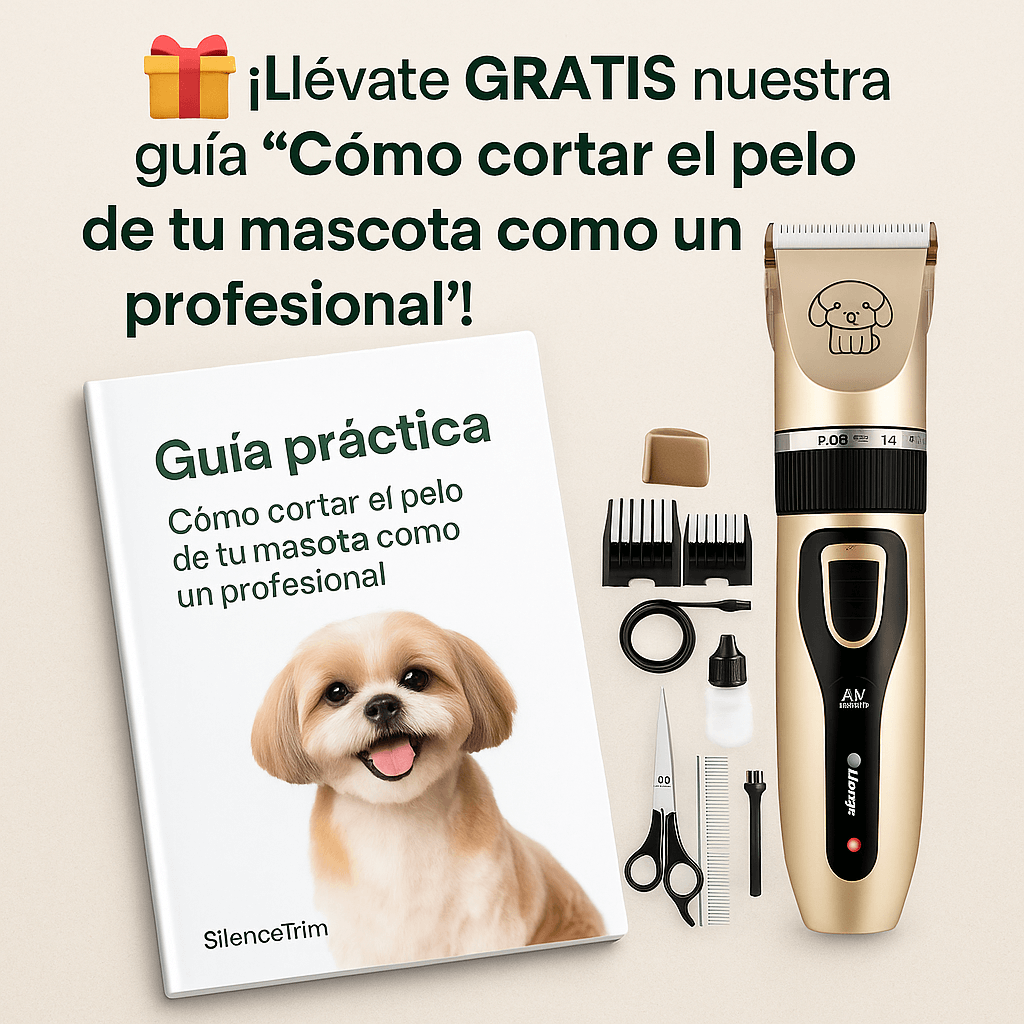 ZenPet™ – Cortapelos silencioso, recargable y profesional 🐶 | 🎁De Regalo accesorios + Guía GRATIS