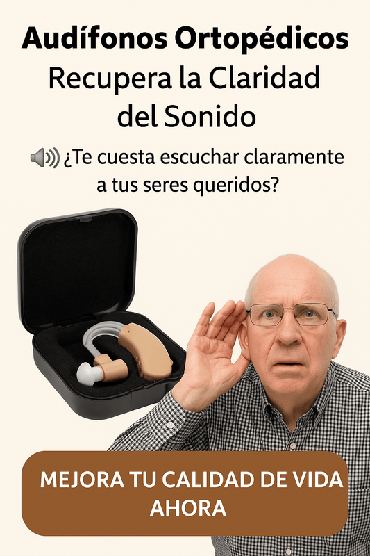 Audifonos Ortopedicos ProGT - Tecnologia avanzada que cambiara tu vida